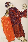 Egon Schiele The Truth was Revealed oil painting artist